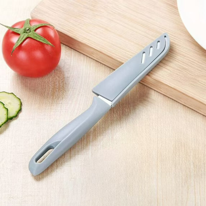 Digital Shoppy Fruit Peeling Knife — Plastic Handle | Sharp Stainless Steel Blade
