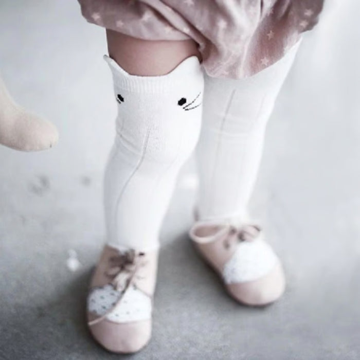 Digital Shoppy Baby Cotton Long Socks, M – Warm & Soft for Autumn/Winter