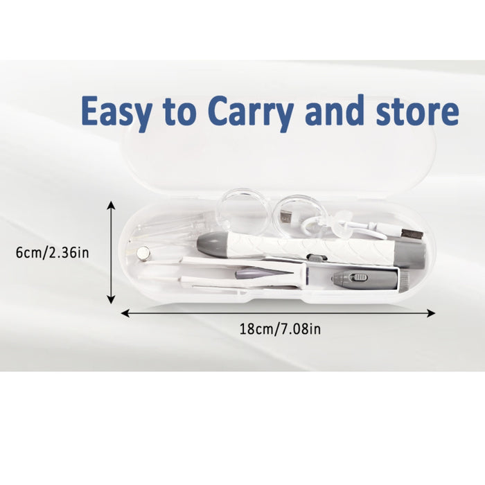 Digital Shoppy LED Ear Cleaning Tool Set – White Light-Emitting Ear Pick Kit