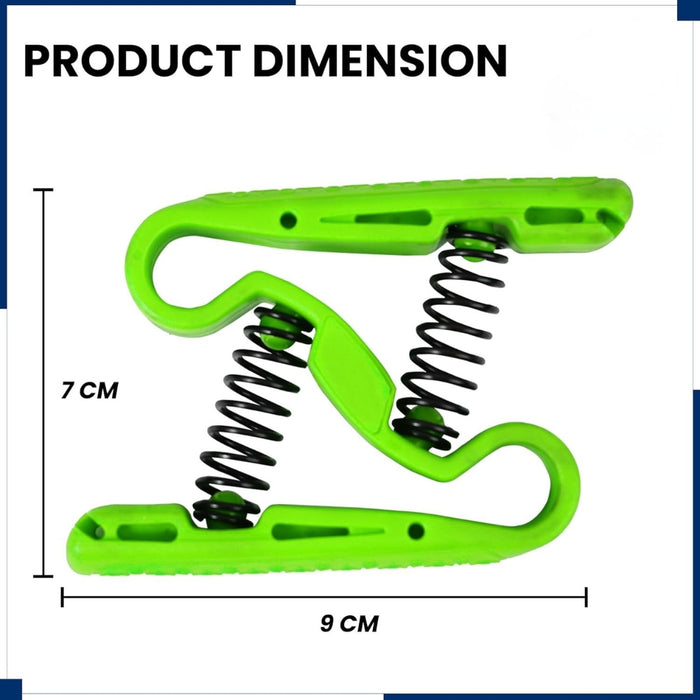 Digital Shoppy Green Hand Grip Strengthener, 15Lbs - Finger & Forearm Exerciser for Workout & Rehab