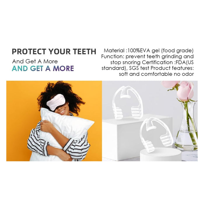 Digital Shoppy Anti-Molar Anti-Snoring Mouth Guard - Bruxism & Sleep Support