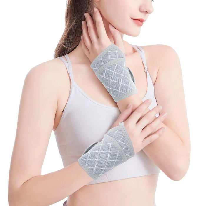 Digital Shoppy Athletic Wrist Guard – Knitted Compression Support for Gym, Sports & Fitness