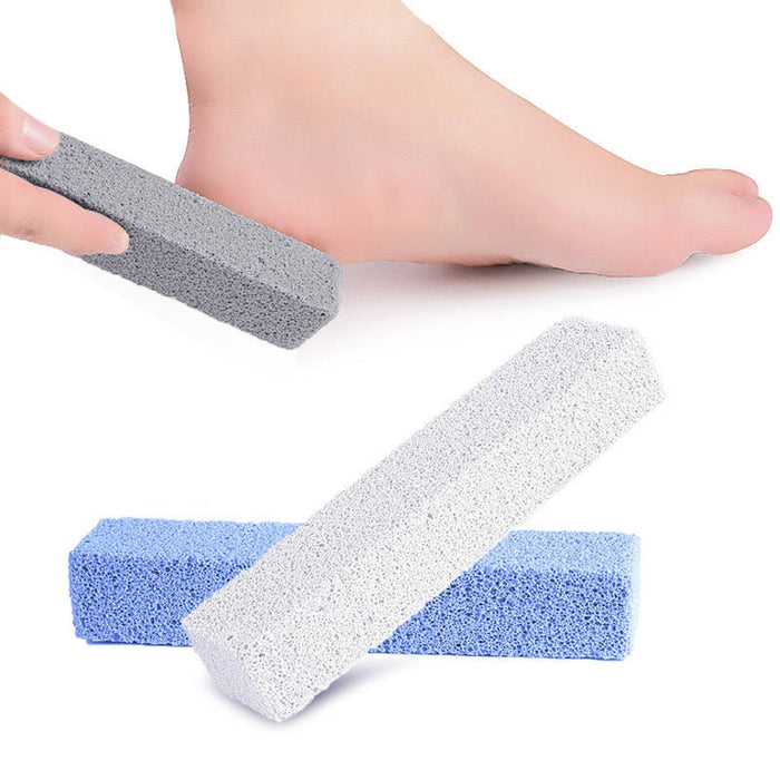 Digital Shoppy Portable Pedicure Foot Scrubber with Hard Skin Callus Remover Pumice Stone Foot File Foam Glass Callus Remover