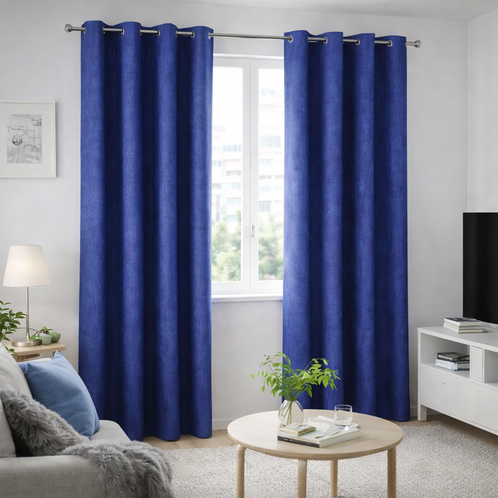 IKEA ÄNGLATÅRAR curtian blue 1pair 145x300 cm