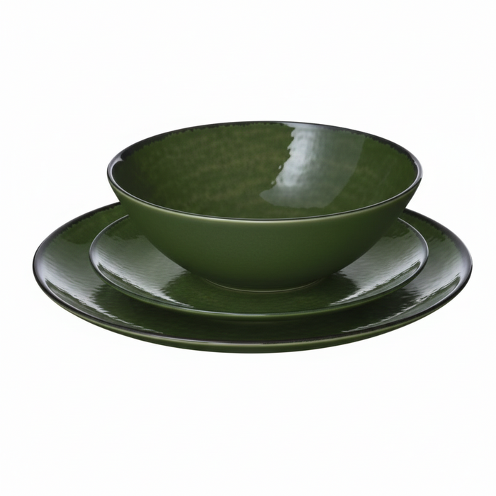 IKEA PELARKAKTUS 6-Piece Dinnerware Set Green