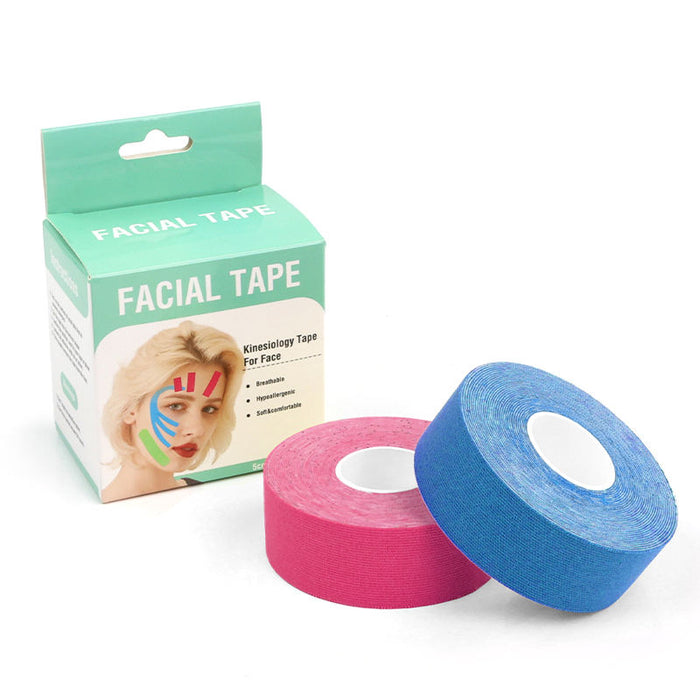 Digital Shoppy Very Hot Sale V Line Lifting Face Tape Customize Wrinkle Reducer Kinesiology Tape（2.5*5cm）