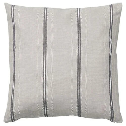 A grey/white,  cushion cover from IKEA measuring 50x50 cm-70506968