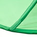 Close-up of IKEA LÖVA bed canopy fabric corner showing neat stitching