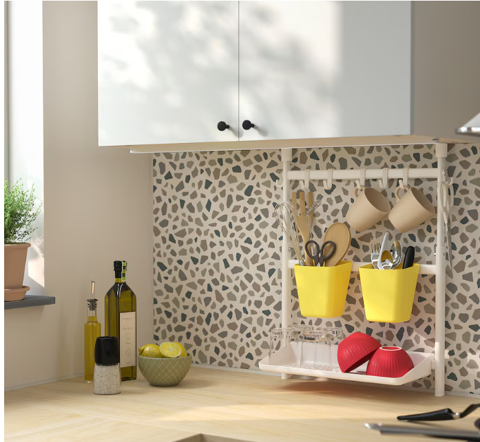 IKEA SUNNERSTA  Adjustable Rack with Hooks