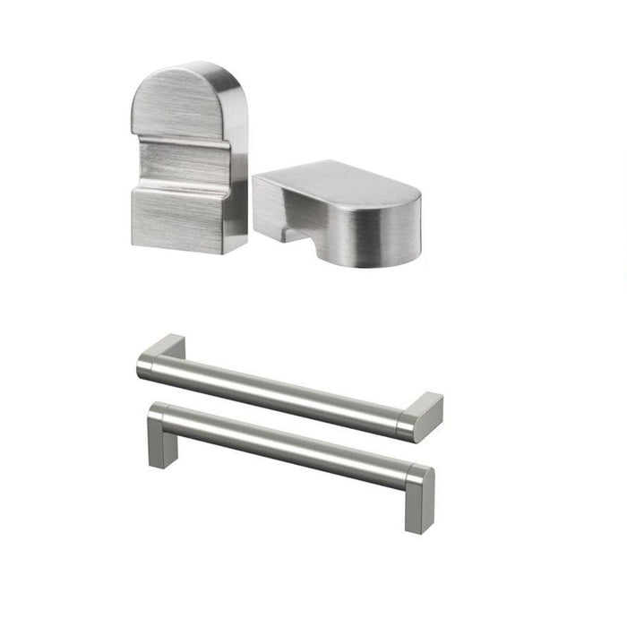 IKEA ORRNÄS Handle, stainless steel colour, 234 mm (9 3/16 ") with Knob, stainless steel colour, 17 mm (11/16 ")