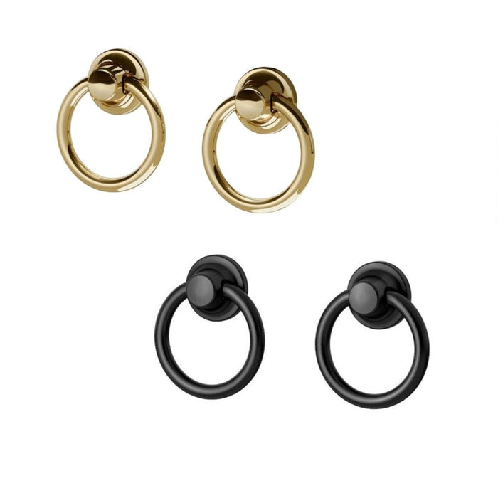 IKEA EDVALLA Cabinet knob - Brass color, 18mm (2 pack) with IKEA EDVALLA Cabinet knob - Brass color, 18mm (2 pack)