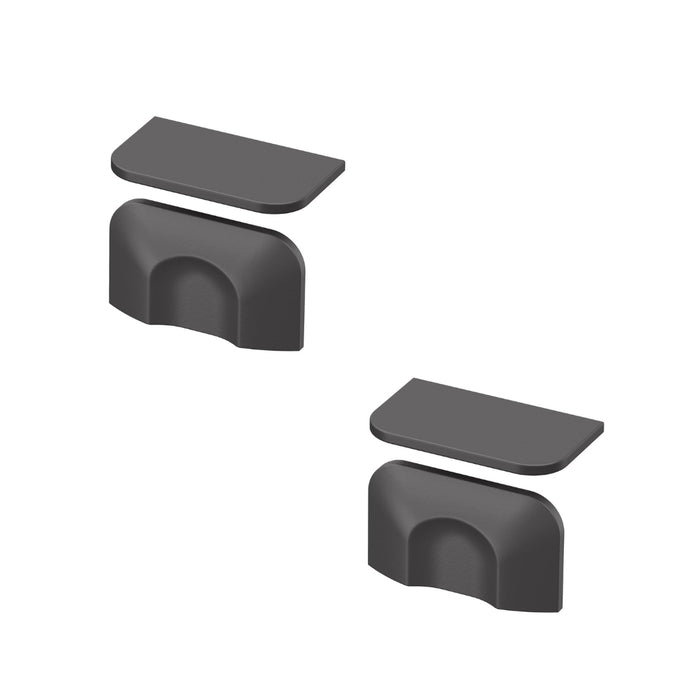 IKEA BERGHALLA Knobs - Handles, grey