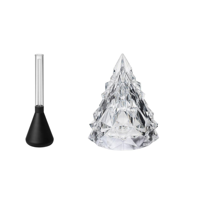 IKEA BJÖRKSPIREA LED decoration lighting, black tube-shaped with LED decoration lighting, battery-operated 11 c