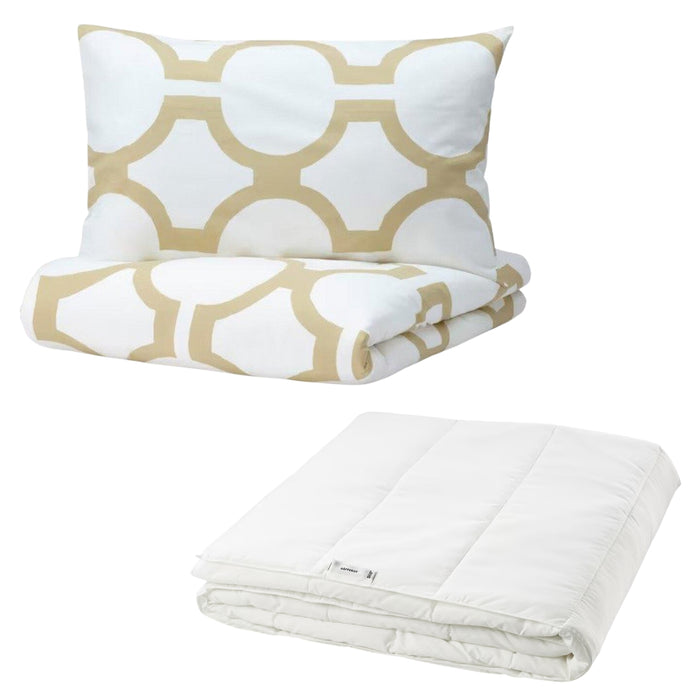IKEA GLANSBLOMMA & STJÄRNBRÄCKA Bedding Bundle