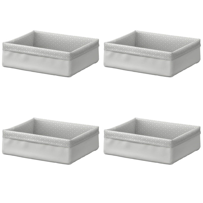 IKEA BAXNA Organizer, Gray / White, 17x20x6cm (6 ¾x7 ¾x2 ¼ ")