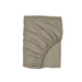 IKEA ULLVIDE fitted sheet grey-beige 90x200 cm gathered elastic edges cotton lyocell percale #90590211