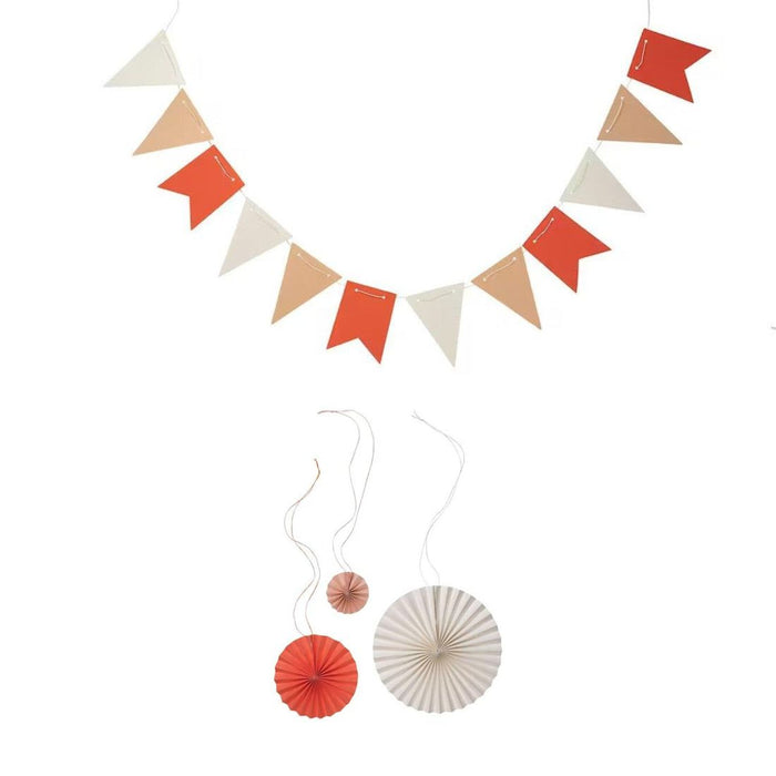 IKEA ANLEDNING Hanging decoration, set of 3, multicolour with Hanging decoration, flag multicolour4 m