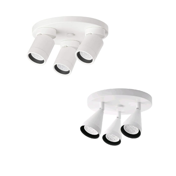 IKEA NYMÅNE Ceiling spotlight with 3 spots, white  with  Ceiling 3 spotlight