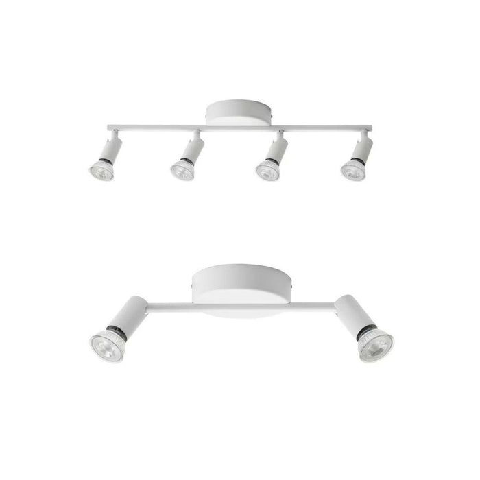 IKEA KRUSNATE Ceiling spotlight with 4 spots & 2 spots, white