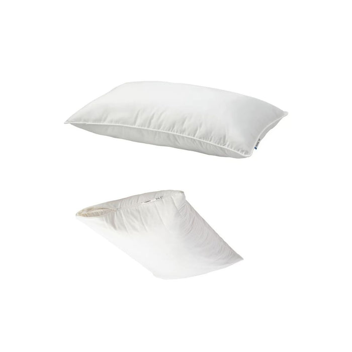 IKEA Pillow with Pillowcase, 50x80 cm (20x31 "), White