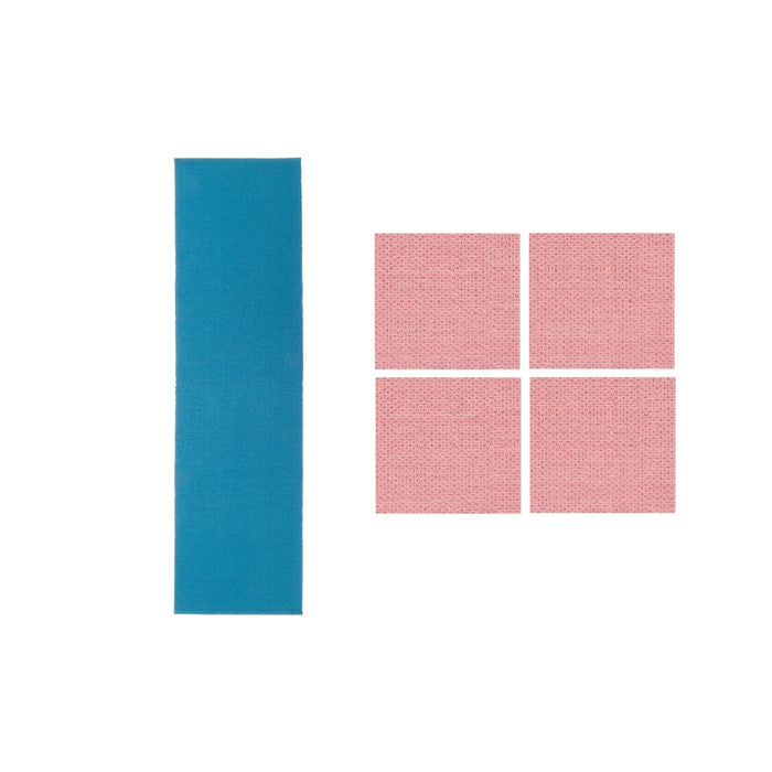 IKEA UTBYTT  Table-runner (1 unit) Place mat, red/patterned, 45x33 cm (17 ¾x13 ") ( 4 pack )