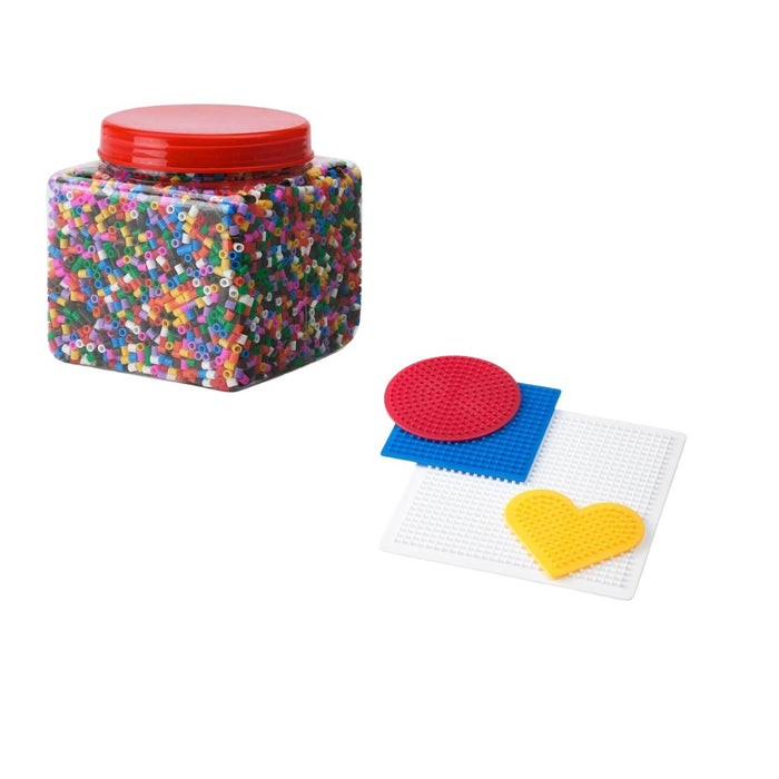 IKEA PYSSLA Beads & Bead Shapes Set (4 pcs) – Mixed Colours