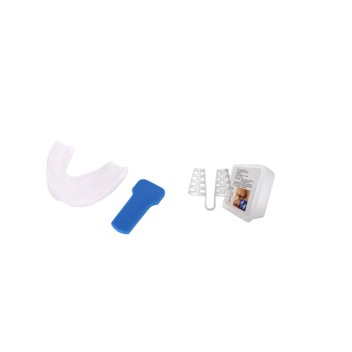 Digital Shoppy 1 Pc Anti Snoring Mouth Guard Stopper Mouthpiece Silicone &1 Pc Anti Snore Stop Snoring Nose Clip Sleep Tray Sleeping Aid--FREE SHIPPING