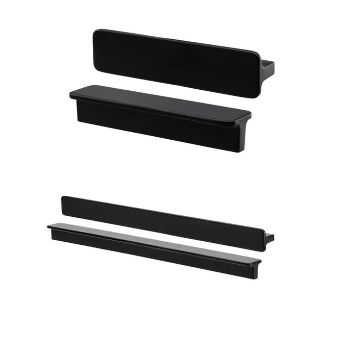 IKEA HACKÅS Handle, anthracite, 300 mm (11 13/16 ") with Handle, anthracite, 100 mm (3 15/16 ")