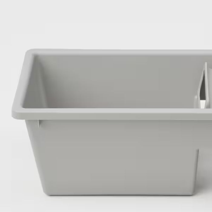 IKEA FÅNGGRÖDA Insert with compartments, light grey
