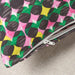 IKEA ÄLVSJÖSKOGEN cushion cover pink and green square cushion cover flat lay