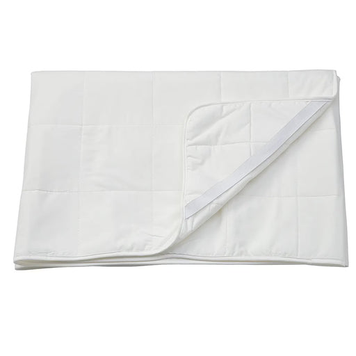 IKEA ÄNGSKORN quilted mattress protector 180x200cm on bed close-up #00461992