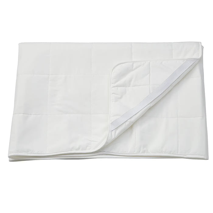 IKEA ÄNGSKORN quilted mattress protector 180x200cm on bed close-up #00461992