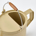 close-up image of the watering can's spout: "Precise Watering with IKEA ÅKERBÄR Yellow Watering Can - Controlled Spout