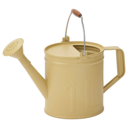 an image of the watering can: "IKEA ÅKERBÄR Yellow Watering Can - 1L Capacity