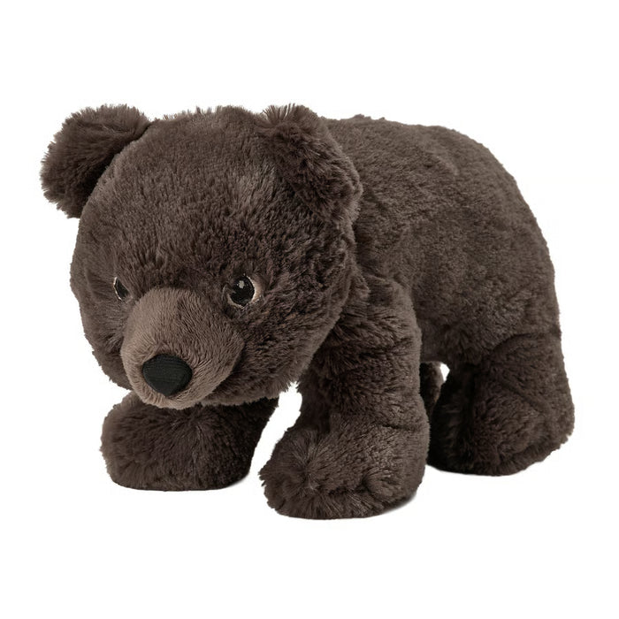 IKEA ALPTALL Asiatic black bear cub soft toy 27cm with crescent-shaped chest mark #10620617