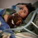 IKEA ALPTALL black bear cub soft toy 27cm styled with other soft toys from the ALPTALL collection