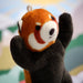 IKEA ALPTALL 9cm red panda soft toy compact size view