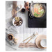 IKEA ANNONS pot simmering vegetables mushrooms and tofu on induction hob with chopsticks