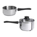 IKEA ANNONS 3-Piece Stainless Steel Cookware Set with Tempered Glass Lids and Phenolic plastic
Handles - ANNONS 3-Piece Cookware Set 