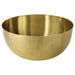IKEA AROMATISK gold-colour decorative bowl 24cm chiselled metal finish #90644006