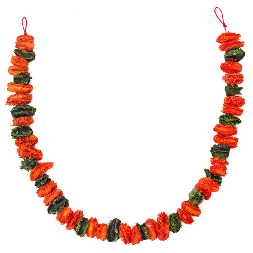  IKEA AROMATISK dried flower garland red and green 1 metre festive home décor front door display #10621565