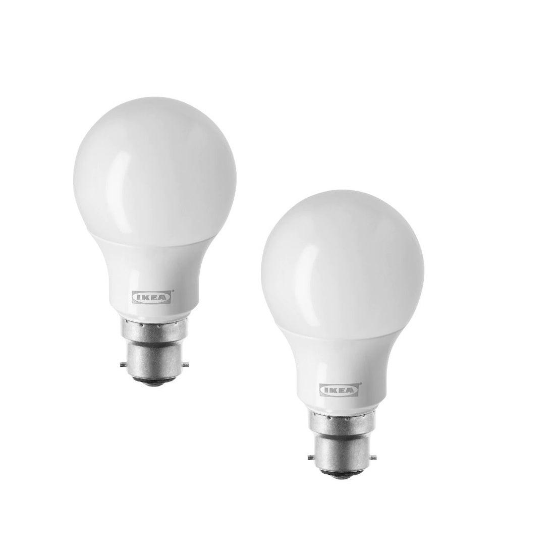 IKEA RYET LED bulb B22 470 lumen, globe opal white | Digital Shoppy ...