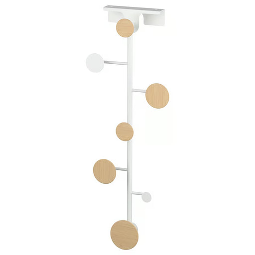 IKEA BÄRFIS adjustable door hanger, white and wood design for kids room #20550176