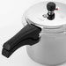  IKEA BANDGURAMI pressure cooker stainless steel close-up of handle and secure lid