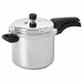 IKEA BANDGURAMI stainless steel pressure cooker 5.5L silver with black handles and locking lid #80586605