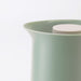 IKEA BEHÖVD light green vacuum flask close-up showing smooth finish and beige lid handle
