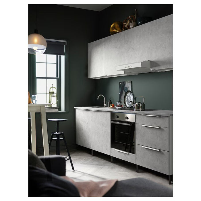 IKEA BILLSBRO stainless steel cabinet handle, 720mm long 30323621