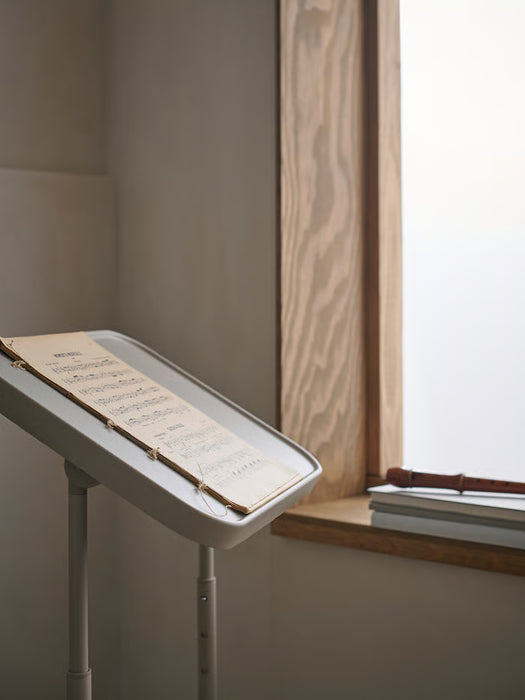 IKEA BJÖRKÅSEN Laptop Stand — Beige | Flexible Height & Tilt Adjustment