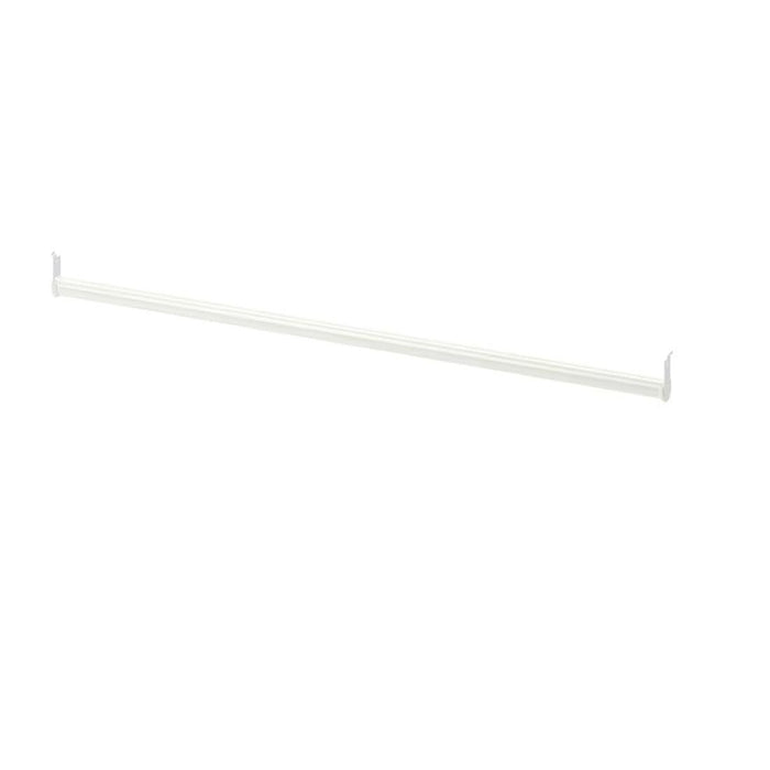 IKEA BOAXEL Clothes rail, white, 80cm with  STAJLIG Multifunction hanger, white in/outdoor.
