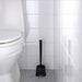 Digital Shoppy IKEA IKEA BOLMEN toilet brush and holder, durable black design for bathroom hygiene. 70574434